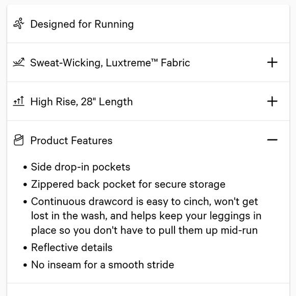 Lululemon Swift speed leggings '28 size 6 - Picture 2 of 7